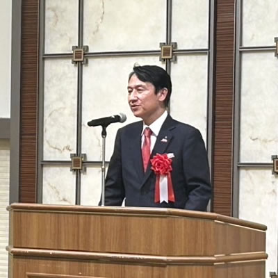 来賓挨拶　武内和久北九州市長