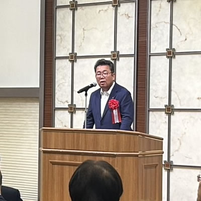 来賓挨拶 中村義雄北九州市議会議長